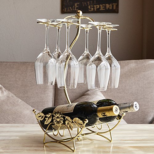 Olayer vino accesorio de decoración para el hogar sala de estar moderna vino armario decoración de boda regalo copa de vino soporte