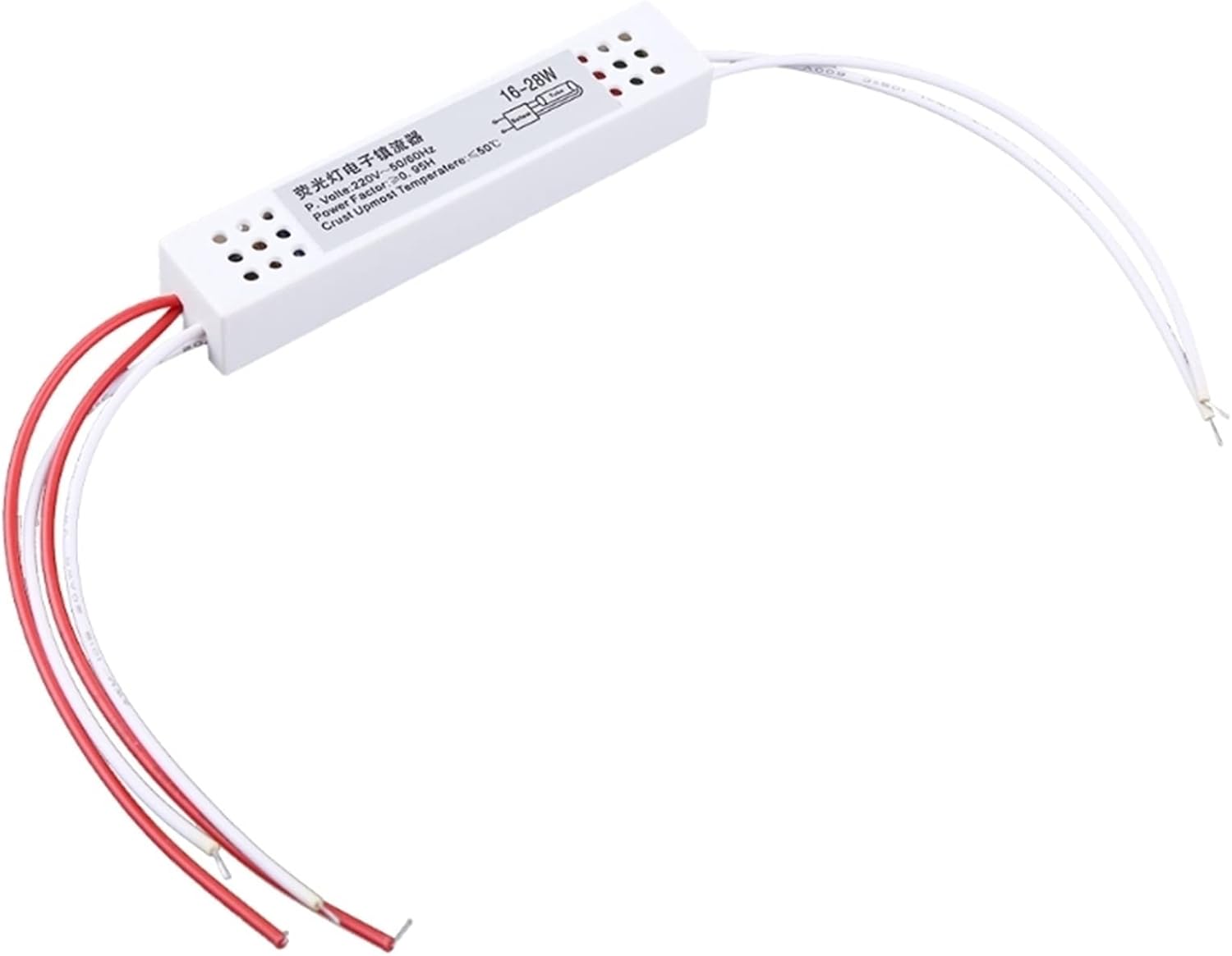 HIFASI Balastro Electrónico for Lámparas Fluorescentes Bombilla 18-22W AC220V for Faro de T4