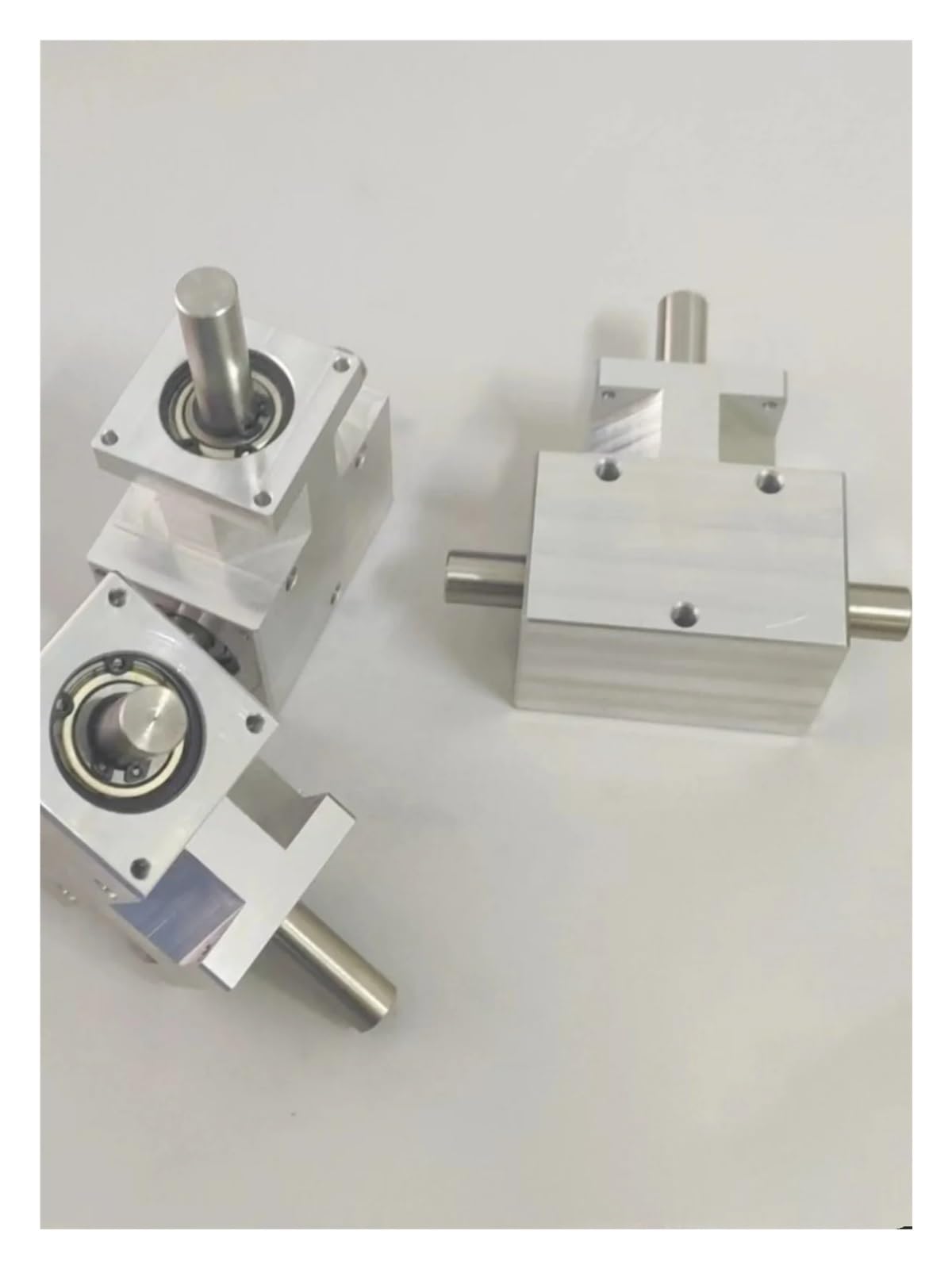 1PC Mały czujnik kątowy 90 stopni 1:1 spiralny wałek zębaty parasola 12mm współkierunkowy podwójny wał wyjściowy mechanizm różnicowy przekładnia Do samodzielnego montażu mechanicznego(Type A)