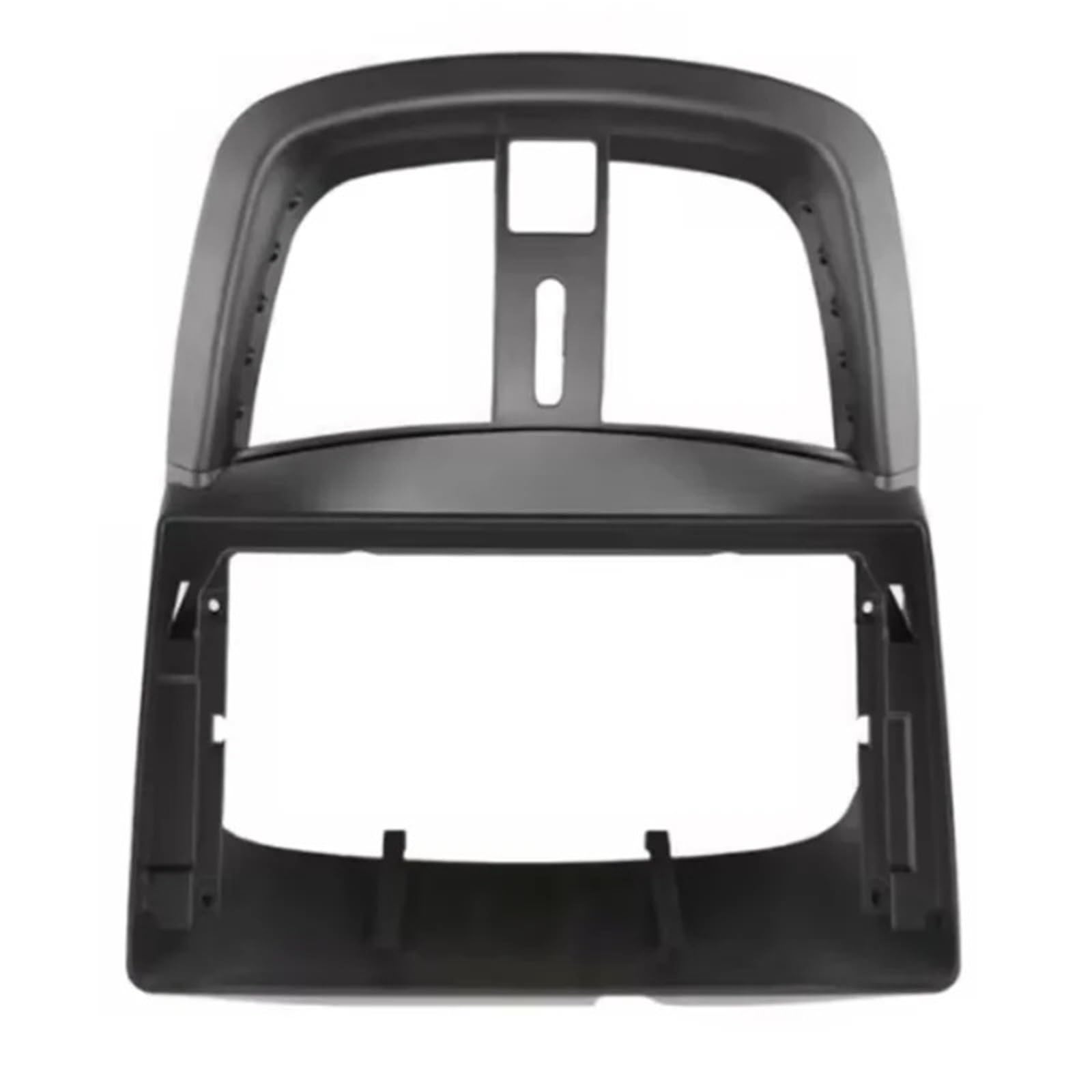 JKELPV Car Radio Frame Kit Fit For 207 2006-2010 9 Inch 2Din Car Radio Fascias Frame Navigation Frame Stereo Panel Fascia Stereo Panel Radio adapter