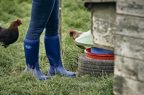 Grubs Frostline Damen-Neopren-Klassikstiefel, 5 mm isolierte, wadenhohe Schuhe, wasserdichte lange Gummistiefel, bequeme Schuhe mit TRAX™-Grip, Outdoor-Stiefel für kaltes Wetter von -20 °C bis +20 °C