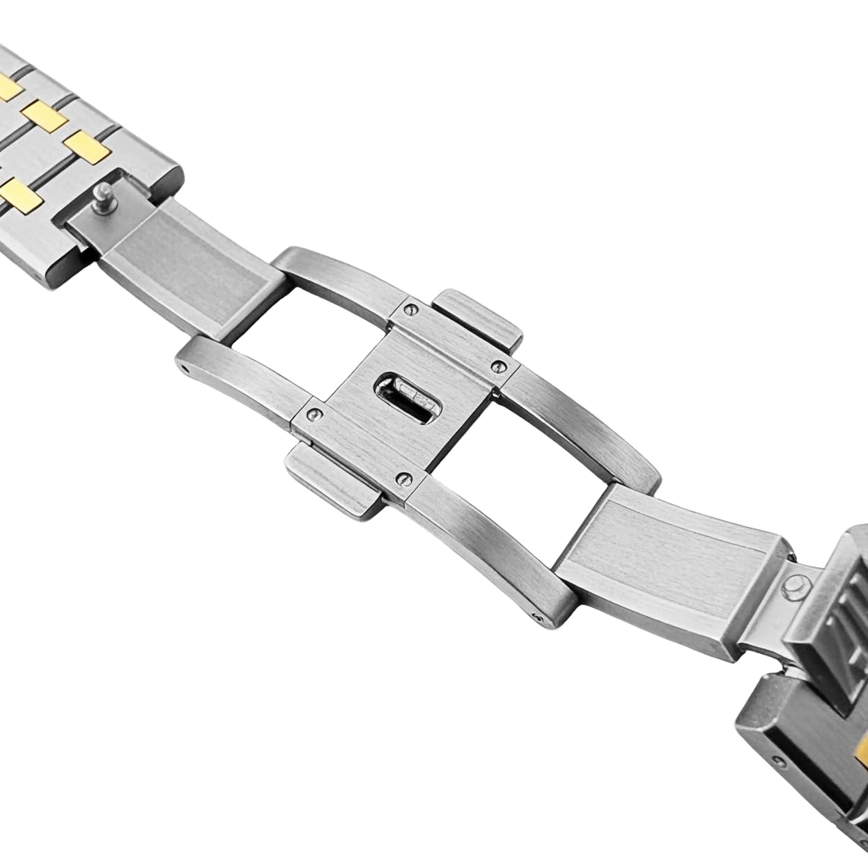 Bracelets de rechange pour Audemars Piguet Bracelet Royal Oak en acier inoxydable 26 mm (acier et doré)