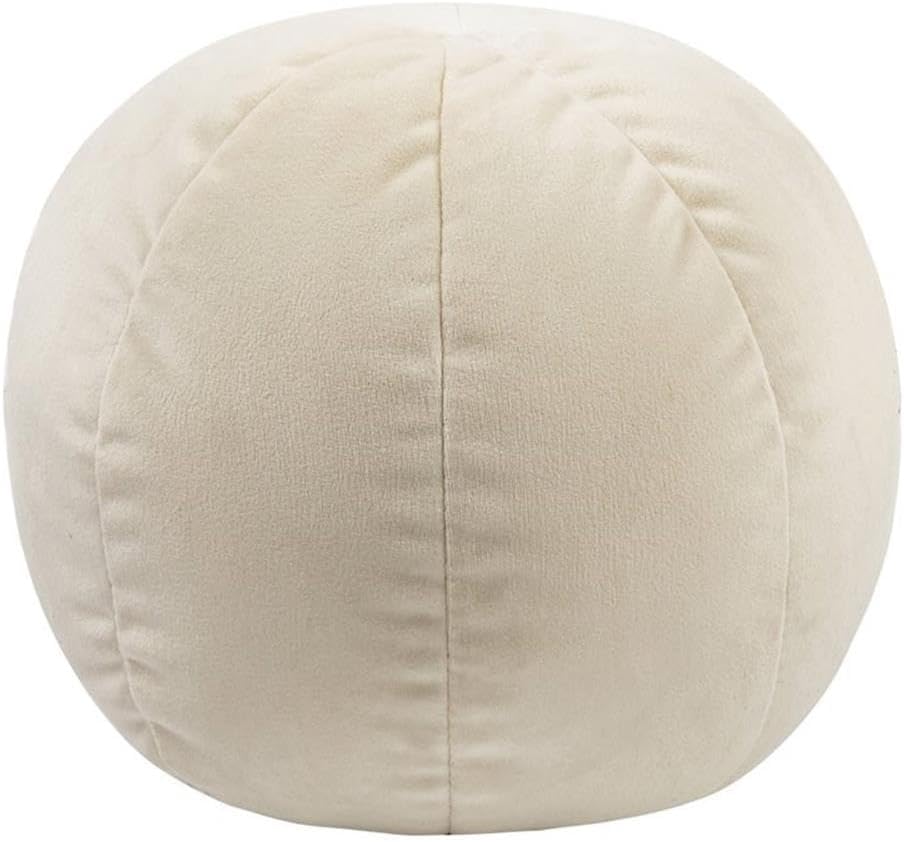 Tov Furniture Boba Round Pillow (Cream, 14 inch)