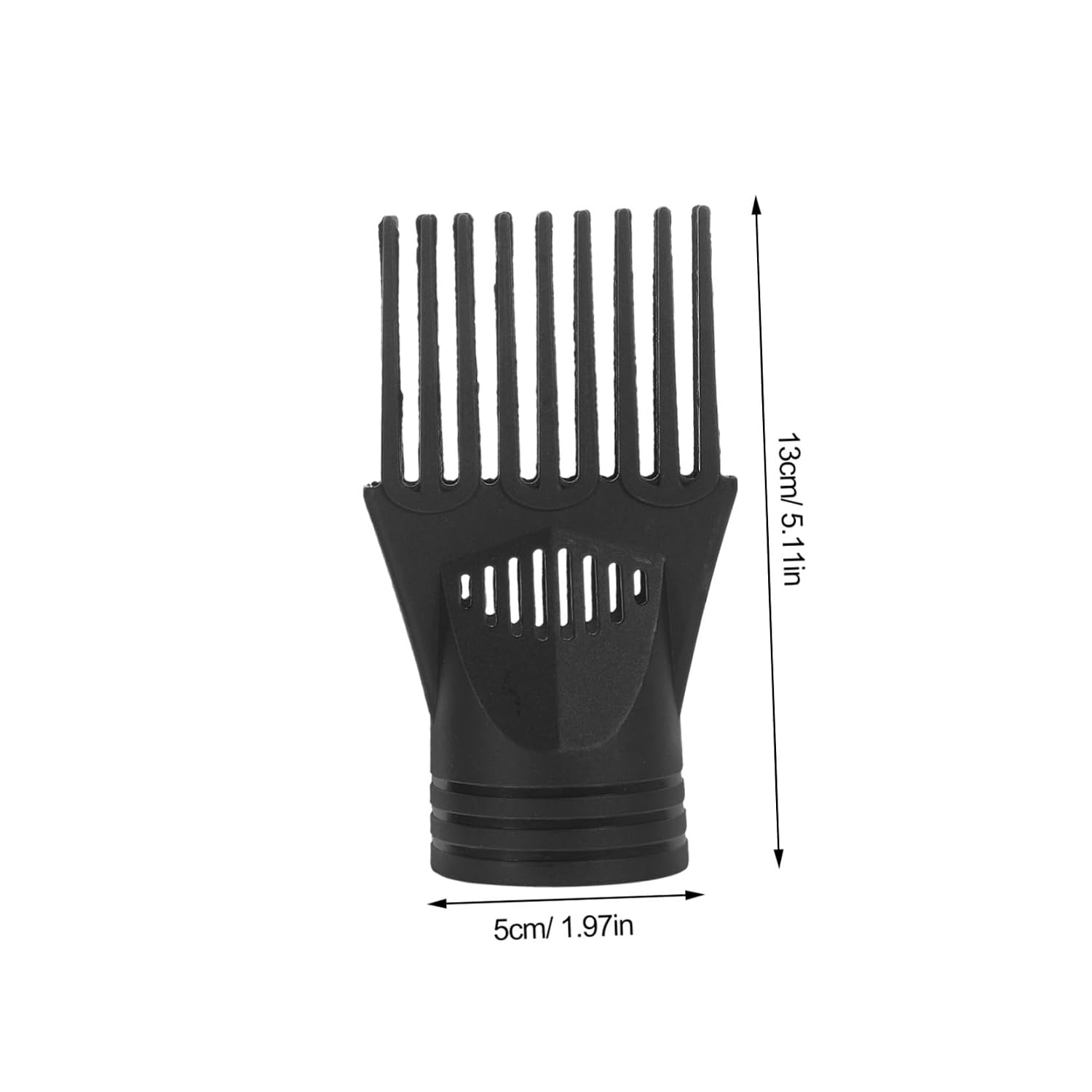 Hair Dryer Comb Attachment 2pcs Diffuser Nozzle Comb for Styling Compatible Blow Dryers for Salon Use and Hair Care