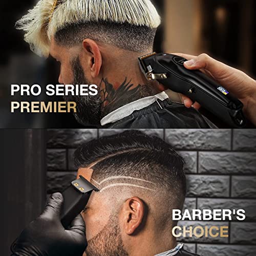 Suprent HC596BX Pro Professional Hair Clippers For Men- Hair Cutting Kit & Zero Gap T-Blade Trimmer Combo- Cordless Barber Clipper Set thumb #5