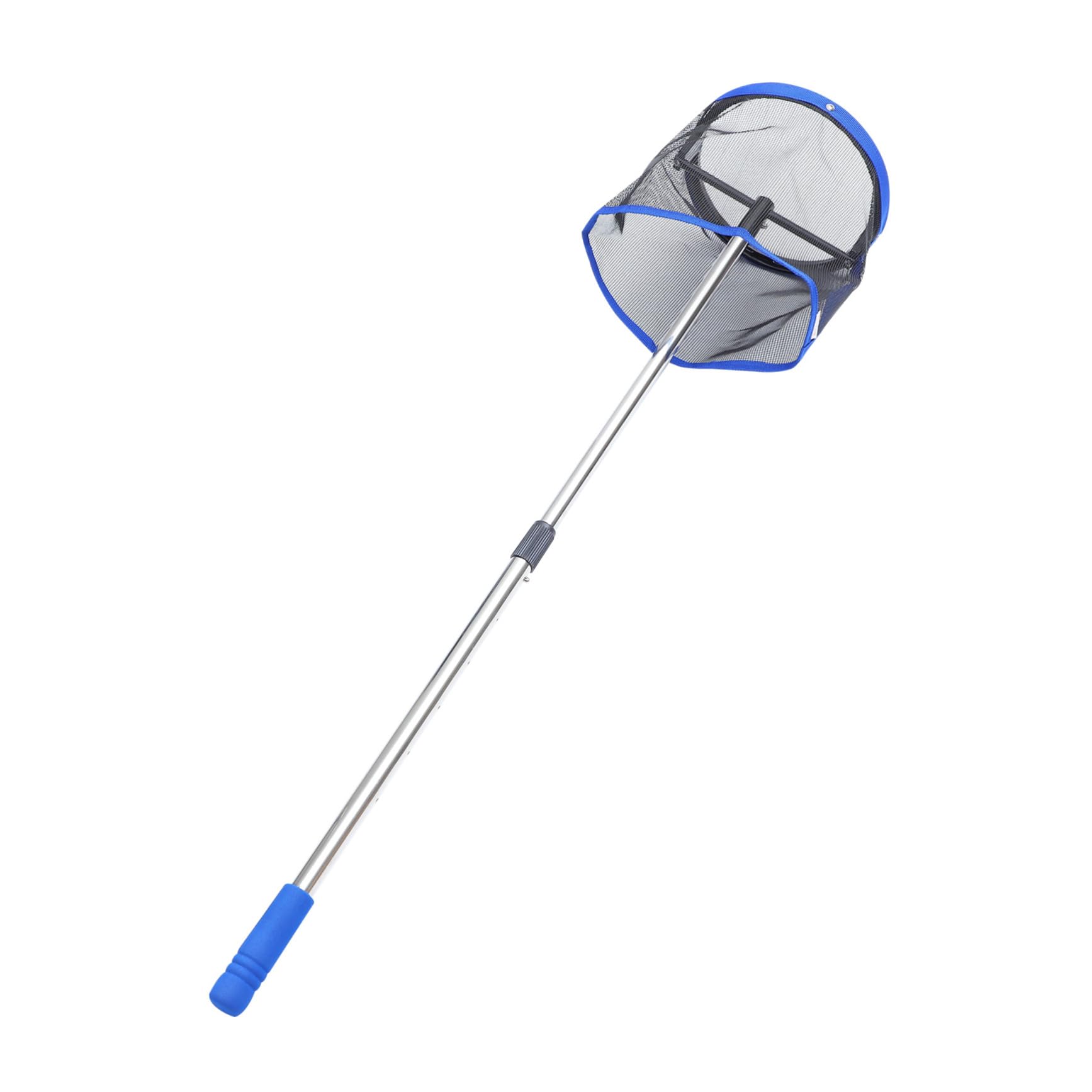 Toddmomy Table Tennis Ball Picker Telescopic Pong Catcher Tool with Durable Net for Collection Retractable Grip for Hard to Reach Areas for Training and Storage