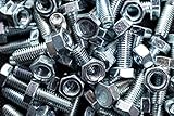 Sechskantschrauben Sortiment M8-M10 // 10mm-50mm 110 tlg. Schraubenbox DIN 933 Vollgewindeschrauben Maschinenschrauben Gewindeschrauben Sechskantschrauben