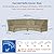 SunPatio Outdoor Curved Sectional Sofa Cover, Heavy Duty Waterproof Patio Couch Cover, All Weather Protection Furniture Protector with Sealed Seam, 190"(back)/128"(front)L x 36"W x 39"/24"H, Taupe