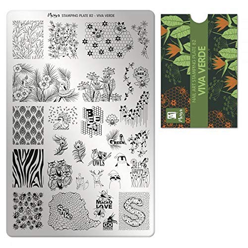 MOYRA Stamping Plate 82"Viva Verde" Stamping Plate