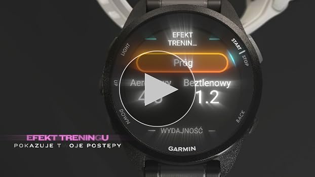 Garmin Forerunner 165 Smartwatch do Biegania GPS AMOLED