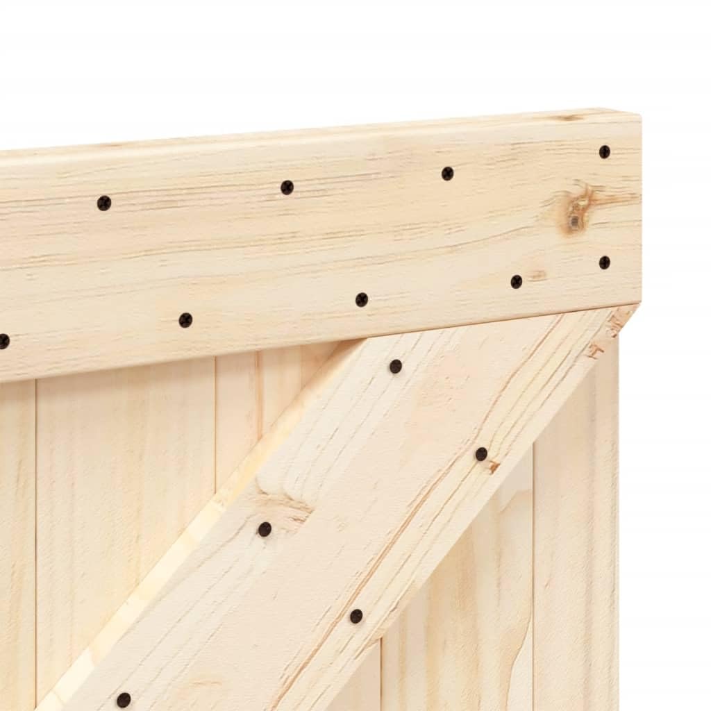 vidaXL Testiera 160x104 cm in Legno Massello di Pino