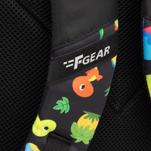 Image of F Gear Playcraft School Backpack for Kids 19L Soft Touch Lightweight & Durable | 2 Spacious Compartments, Front Pocket & Bottle Holder for Everyday Use