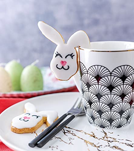 RUF Lebensmittel-Farbstifte, 8 lebensmittelechte Speisefarben als Stifte-Set zum Malen und Schreiben auf Fondant, Keksen, Torten, 4 Zucker-Stifte mit je 2 Spitzen - Image 4