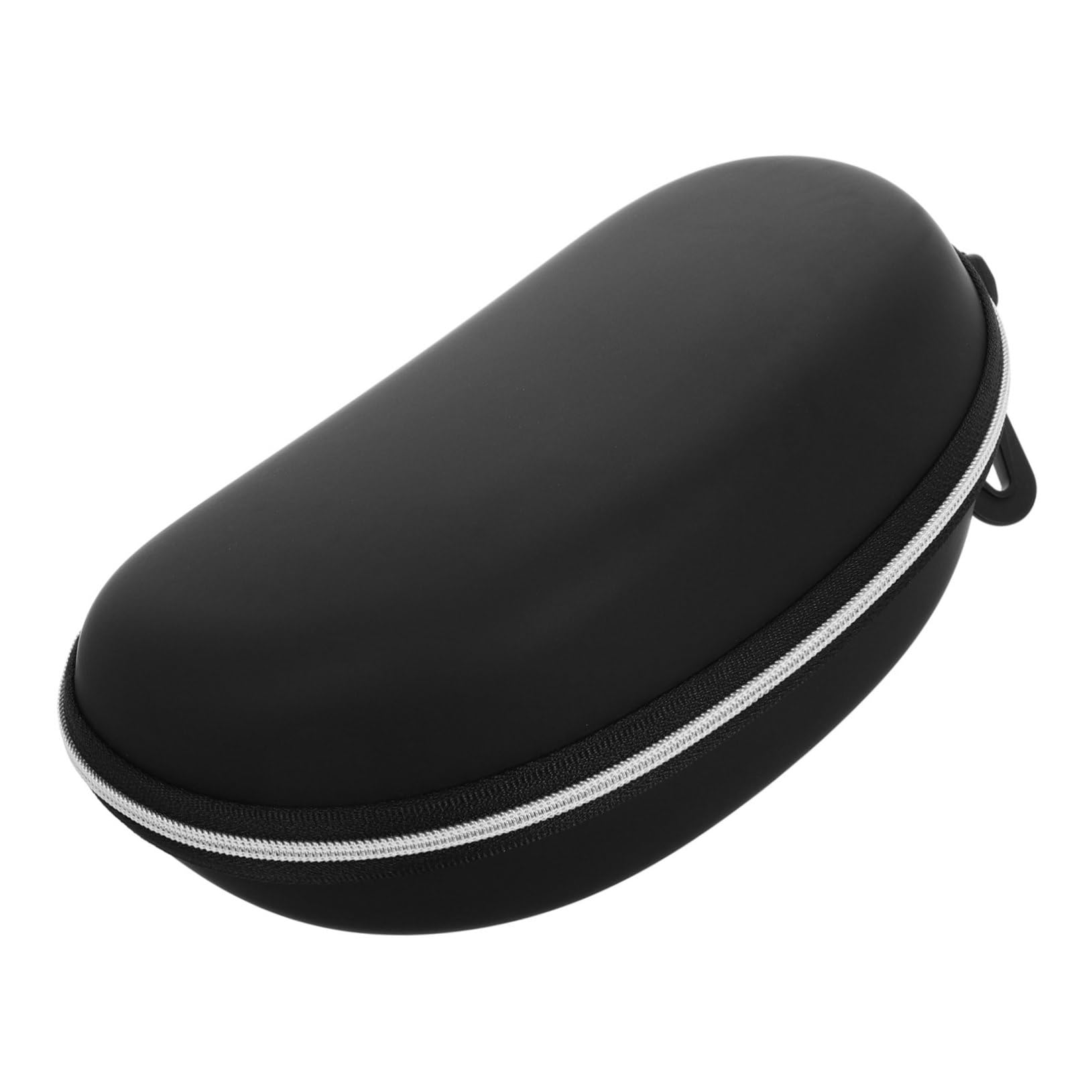 ibasenice Zipper Hard Shell Sunglasses and Eyeglasses Case for Outdoor Travel Portable Eyewear Box with Plastic Hook for Sports and Skiing Style