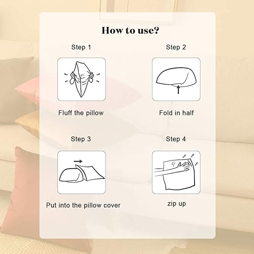 Miniatura 5 de Home Love - Juego de 4 fundas de almohada cuadradas para sofá, fundas decorativas de 18 x 18 pulgadas