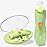 Fansidi Rechargeable Baby Nail File with 8100RPM Motor, Stepless Speed Control, Pressure-Stop Safety, Type-C Charging, Quiet Electric Nail Trimmer for Newborns, Toddlers & Adults, Fresh Mint Green