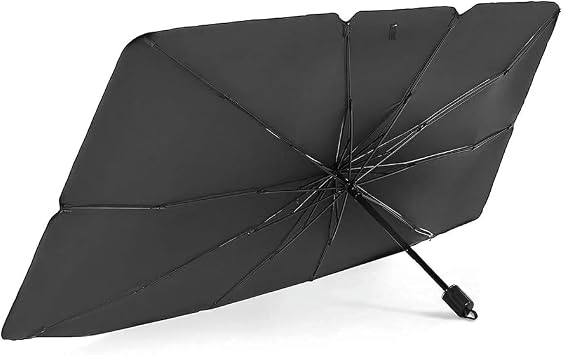 Oulesh Windshield Sun Shade for Mercedes-Benz AMG A/B/C/E EQE CLS S/G Class, Car Sunshade Umbrella