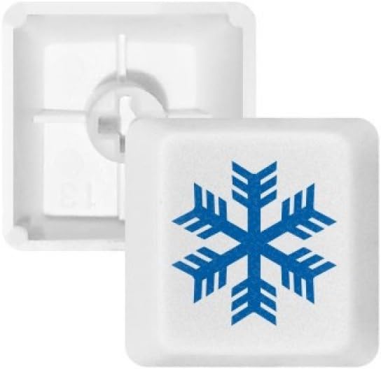 Snowflake Computer Key Caps Amazon.com: DIYthinker Blue Snowflake Winter Sport Outline Keycap ...