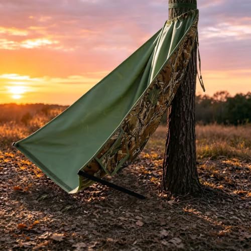 VelaP Outdoor Low-Profile Hunting Chair Tree Chair Silent Hunting Stool.