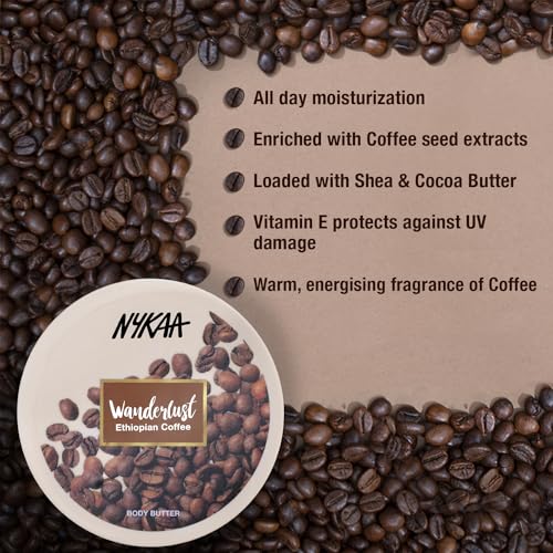 Image of Nykaa Wanderlust Ethiopian Coffee Body Butter