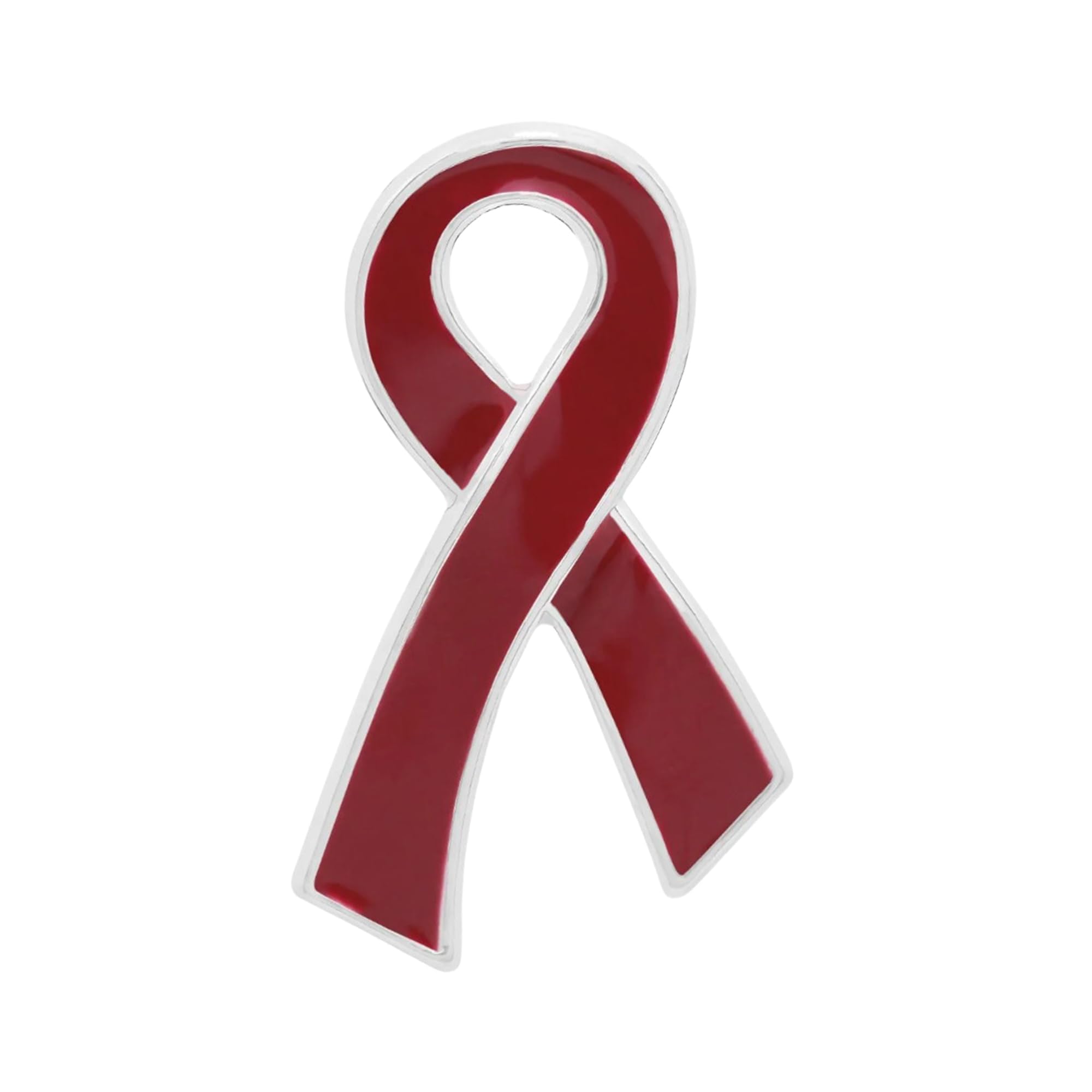 Ribbon Pins 1/5/25/100 for Cancer &amp; Disease Awareness - Various Causes - Bulk Quantities Available for Support Groups and Fundraising