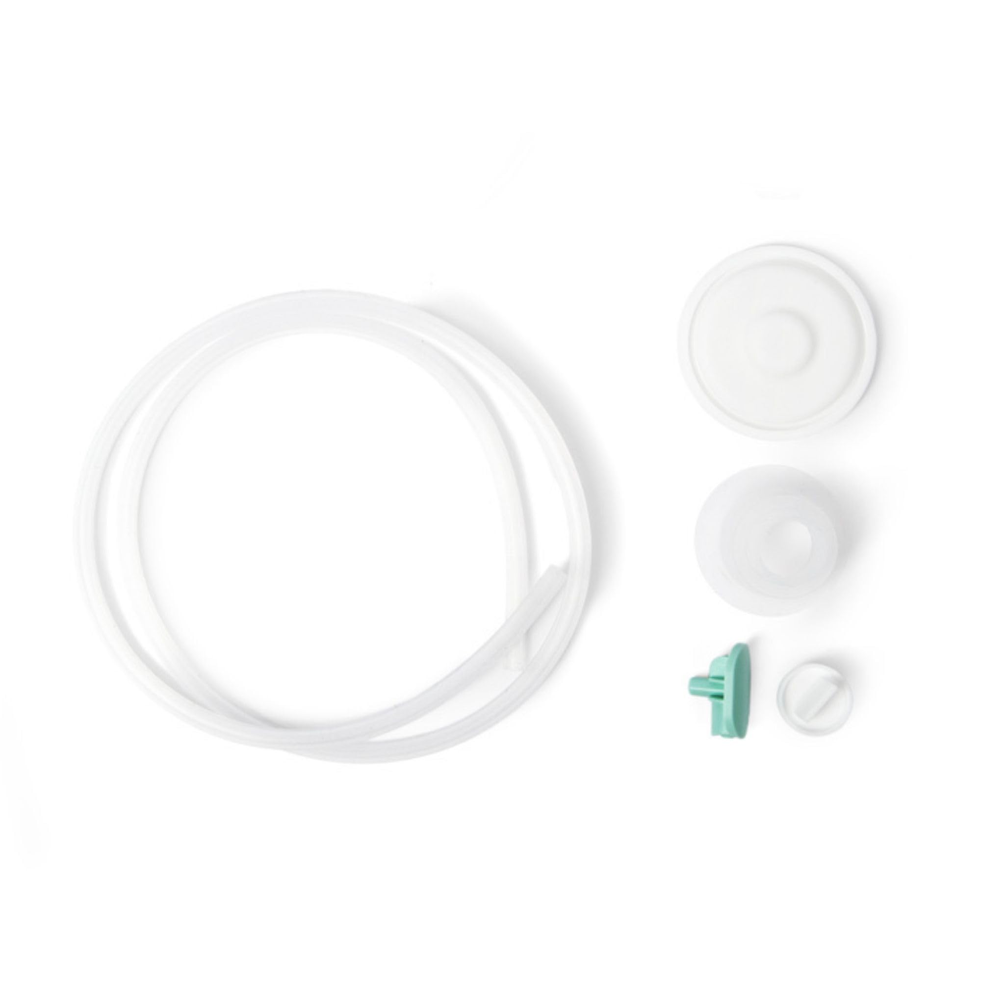 Motif Medical Breast Milk Collector Cups for Luna & Duo Breast Pump - Breast Pump Replacement Parts - Breast Pump Parts w/Silicone Tubing, Tubing