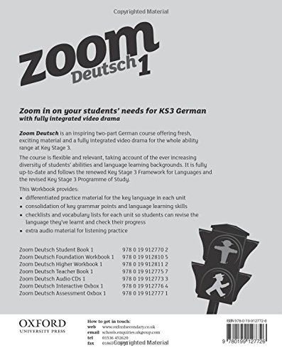Zoom Deutsch 1 Higher Workbook - Image 2