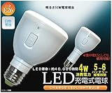 充電式LED電球マジックバルブ50Ｗ/懐中電灯にもなる
