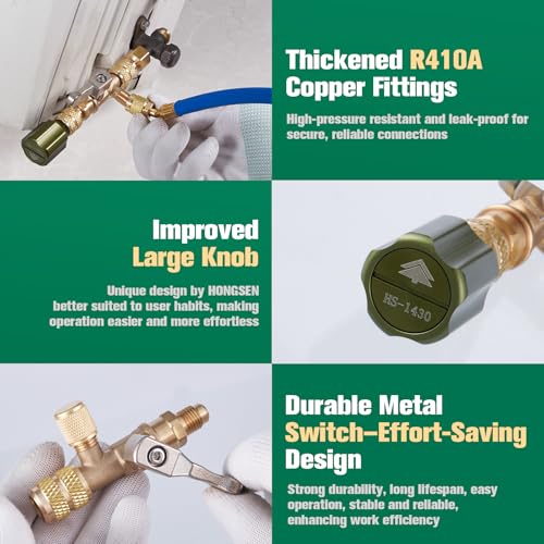 Herramienta para extracción de núcleo de válvula HVAC HS-1430 miniatura 4