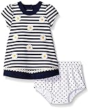 Little Me Baby Girls' Ponte Dress with Panty Set