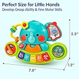 HOLA Baby Toys 6 to 12 Months Musical Elephant Piano Baby Toy 6 Months Plus 12 18 Months Interactive Early Learning Toys for 6 Month Old Babies Girls Boys Gifts - Image 7
