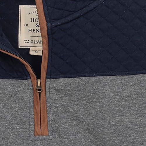 Image of Hope & Henry Men's Half Zip Pullover Sweater
