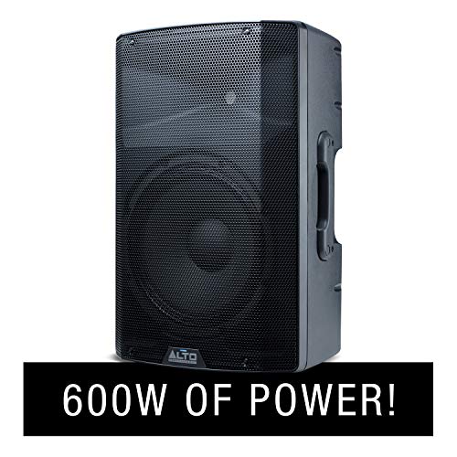 ALTO Professional TX212  Altavoz Auto?mplificado de 2 Vías, 12 Pulgadas y 600 W con Crossover Activo, Conectividad para una Óptima Funcionalidad y Limitador Analógico Integrado