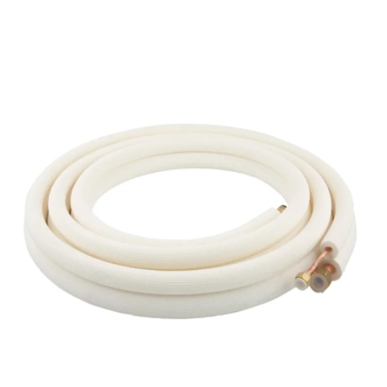 Bobina De Tubo De Cobre For Aire Acondicionado De 2/3/4/5/7 Metros, Tubo De Extensión De Refrigerante Aislado De Espuma De 1/4 ''y 1/2" Con Tuercas For 6x12 1,5-2HP(6x12 1.5-2HP 2M)
