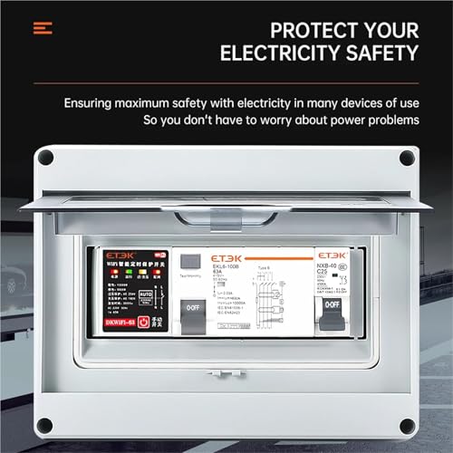 Disjoncteur différentiel type B EKL6 40 A 300 mA triphasé monophasé 4P