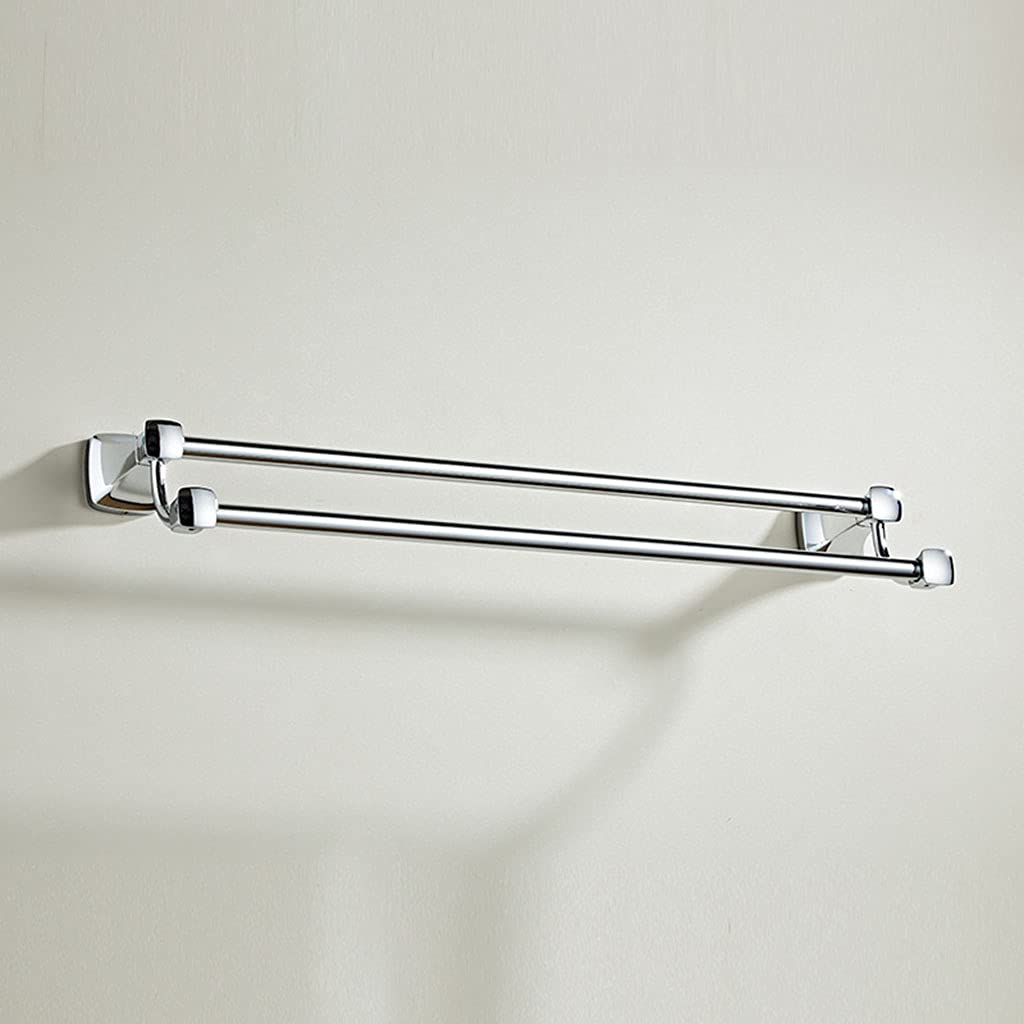Étagère à double serviette murale CRODY support de bain et chambre à coucher