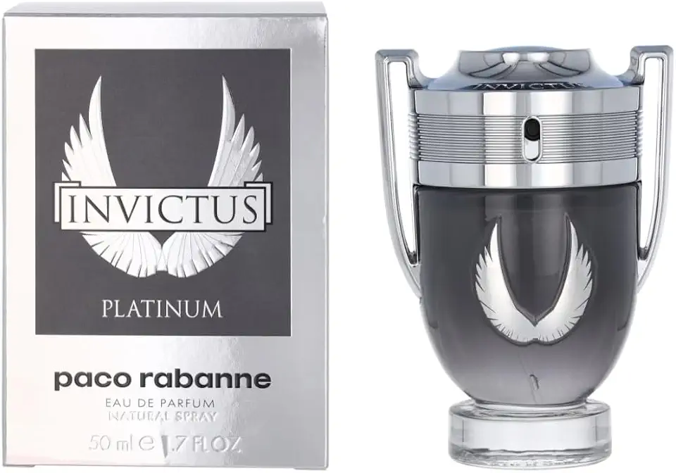 Perfume Invictus Platinum PR EDP Masculino 50ml Selo Adipec