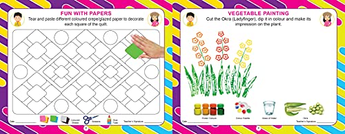 Image of My Complete Kit of Nursery Books Pack - A Set of 9 Books| Preschool Books for Children Age 2 -5 Years | Art & Craft, English, Maths, Environmental Studies, Pattern Writing, English Practice Book, Maths Practice Book, Rhymes & Story Book, Balgeet Evam Kahaniyan