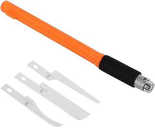 Miniatura 5 de Sierra de madera pequeña para manualidades de maquinilla de afeitar de mano, exquisito kit de mini sierra de hobby práctico multifunción,