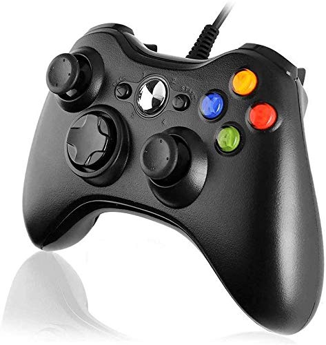 Cypin Xbox 360 Controller, Xbox 360 Wired Gamepad Joystick with Dual-Vibration Turbo