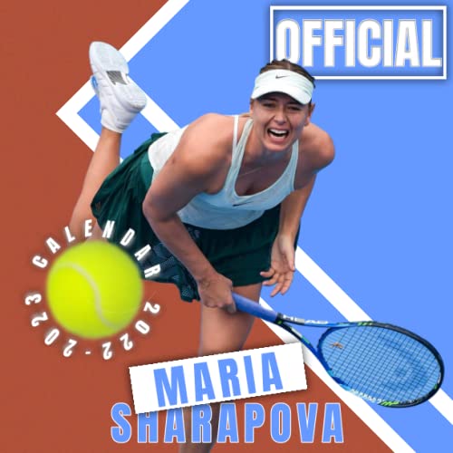 Maria Sharapova Calendar 20222023 OFFICIAL SPORT Calendar 2022 18