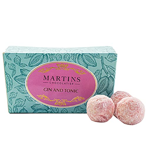 Martin's Chocolatier Chocolate Ballotin 200g | Truffles | Handmade Chocolate Gift Box (Gin & Tonic)