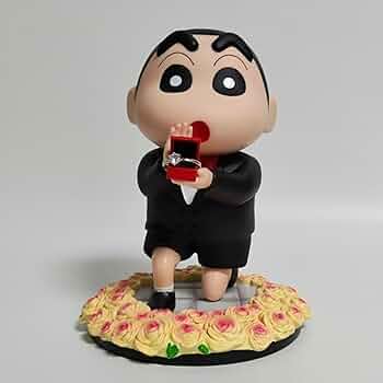 【即日発送】新品 18cm クレヨンしんちゃん プロポーズフィギュア 海外輸入品 即日発送】新品 18cm クレヨンしんちゃん プロポーズフィギュア