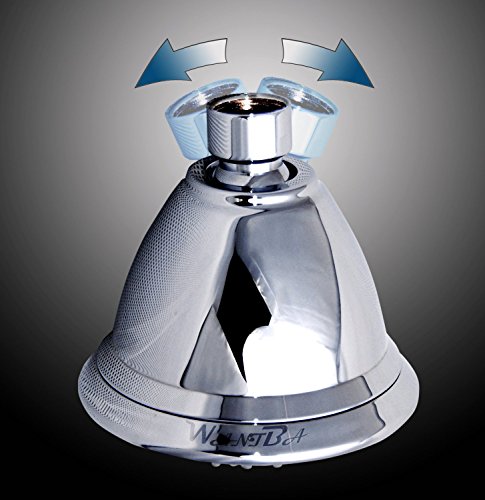 High Pressure Multifunction Shower Head - 4″ Anti-Clog Fixed Chrome Showerhead - Adjustable Metal Swivel Ball Joint With Filter - Ultimate Shower Experience Even At Low Water Flow & Pressure #TOP4