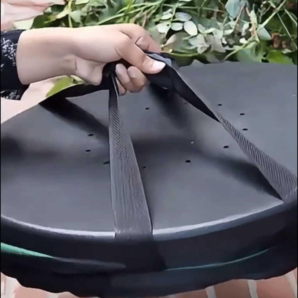 Sacco per rifiuti da Giardino Pop-up, Panno Impermeabile Oxford, autoportante, Verde, 165 l,dei Rifiuti Sacchetti per Il Riciclaggio di Detriti di Foglie da Campeggio 56 x 68 cm