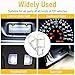 30 PCS Car 194 LED Bulbs, 168 2825 W5W T10 Wedge COB LED Replacement Bulb, 6000K License Plate Light Bulb, Error Free Interior Bulb for Dashboard Light, Dome Lights,License Plate Lights (Yellow)