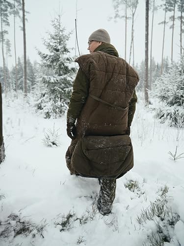 Foto von Pinewood Unisex Abisko Sitting Bag Ansitzsack - Jagd Zubehör - pflegeleichter Anistzsack ideal für kalte Tage mit extra Handwärmertaschen - leicht zu transportieren M-L