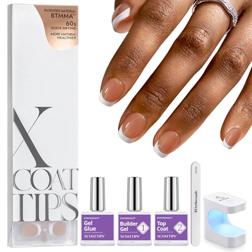 BTArtboxnails French Gel Nail Kit - French Tip Press on