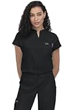 KOI Basics Ari Women&apos;s 1-Pocket Stretch Tuck-in Scrub Top