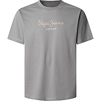 PEPE JEANS Eggo N T-Shirt, Grigio (Industriale Grigio)